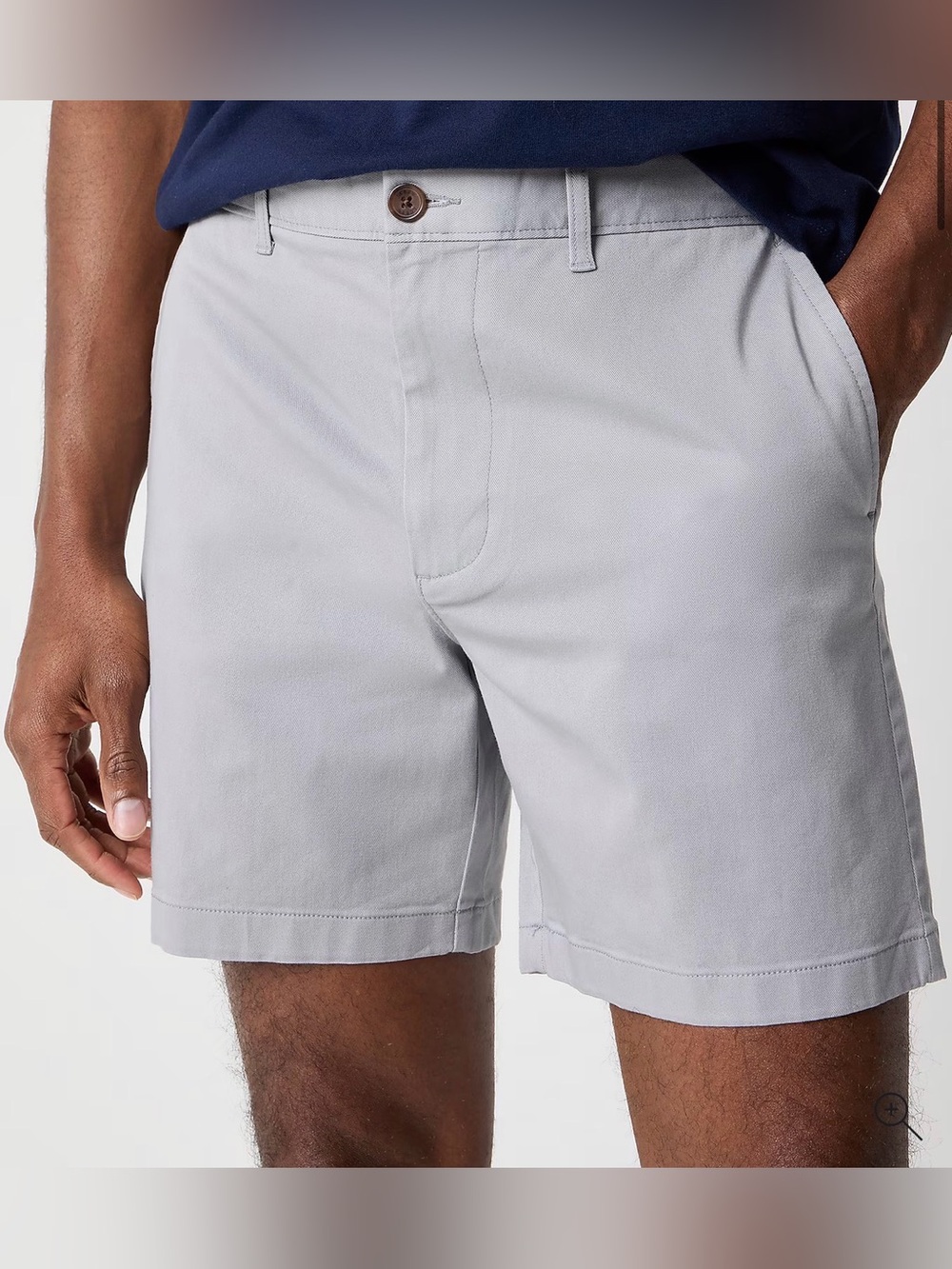 J. Crew Light Gray 7” Short